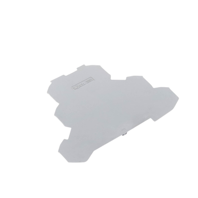 Placa final e intermedia; espesor 0,8 mm; gris Placa final e intermedia; espesor 0,8 mm; gris