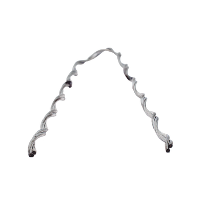 Remate Preformado para Fibra Óptica Mini Figura 8, Span 80 m, para mensajero de acero con diámetro Φ 1.6 mm - 1/16"