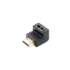 Adaptador HDMI de 90 Grados Macho a Hembra / Hacia Abajo / HDMI 2.0 4K@60Hz / Proporciona Flexibilidad Sin Doblar los Cables HDMI