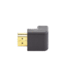 Adaptador HDMI de 90 Grados Macho a Hembra / Hacia Arriba / HDMI 2.0 4K@60Hz / Proporciona Flexibilidad Sin Doblar los Cables HDMI