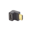 Adaptador HDMI de 90 Grados Macho a Hembra / Hacia Arriba / HDMI 2.0 4K@60Hz / Proporciona Flexibilidad Sin Doblar los Cables HDMI