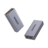 Adaptador USB-A hembra a USB-A hembra / USB 3.0 / Velocidades de Transferencia de Datos de hasta 5 Gbps / Carcasa de Aluminio / Compacto y Portátil / Plug & Play / Compatible con versiones anteriores de USB.