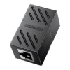 Acoplador (Extensor de Cable Ethernet RJ45 a RJ45) | 1000Mbps | Compatibilidad con Cat7 Cat6A Cat6 Cat5e | Compatible con POE | Ignífugo | ABS