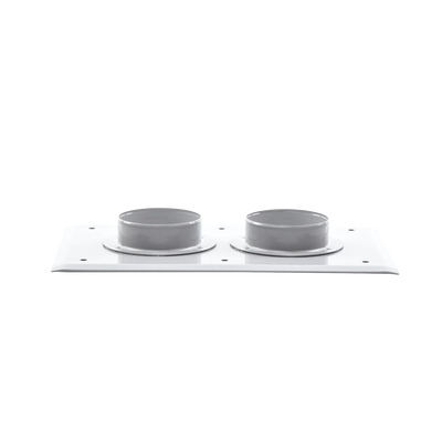 Placa pasamuro con capacidad de 2 botas de 4"