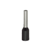 FERRUL PARA CALIBRE 1.5 MM2 / 16 AWG / L: 18 L1: 12 D: 4 D1: 3,5 D2: 1,7/ COLOR NEGRO