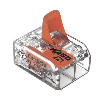 Conector Compacto para 1 Cable de Entrada 1 Cable de Salida / Cables Compatibles 28AWG-12AWG