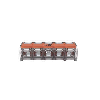 Conector Compacto para 1 Cable de Entrada 4 Cables de Salida / Cables Compatibles 28AWG-12AWG Conector Compacto para 1 Cable de Entrada 4 Cables de Salida / Cables Compatibles 28AWG-12AWG