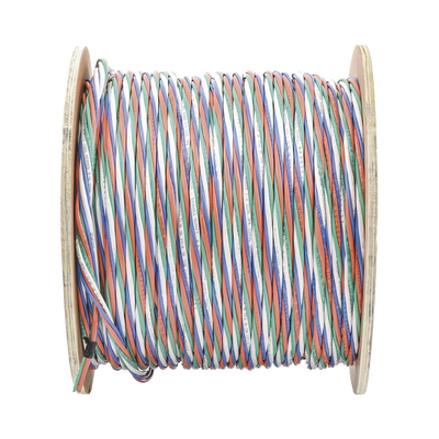 Bobina de 305 Metros Cable Múltiple Armado / 4 x 18 AWG SH + 6 x 22 AWG SH + 2 x 22 AWG SH + 4 x 22 AWG SH CMR
