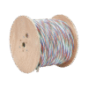 Bobina de 305 Metros Cable Múltiple Armado / 4 x 18 AWG SH + 6 x 22 AWG SH + 2 x 22 AWG SH + 4 x 22 AWG SH CMR