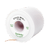 Rollo de desoldar de 150 m, trenza de 0.075" de ancho y alta absorción.