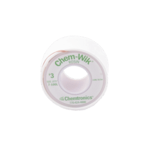 Rollo de Desoldar Chemtronics, 100 ft, 30 mts, 0.075 inches.