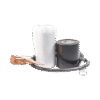 Kit de aterrizaje Estándar para cable de 1/2". Longitud del conductor 24"