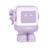Cargador Mini GaNRobot 30W serie UNO | 1 USB-C de Carga Rápida | Tecnología GaN II | Multiprotocolo PD/QC/SCP/FCA | Carga Inteligente | Pantalla LED | Zapato Magnético Extraíble | Thermal Guard | Color Lila.