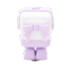 Cargador Mini GaNRobot 30W serie UNO | 1 USB-C de Carga Rápida | Tecnología GaN II | Multiprotocolo PD/QC/SCP/FCA | Carga Inteligente | Pantalla LED | Zapato Magnético Extraíble | Thermal Guard | Color Lila.