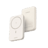 Power Bank MagSafe de 10000mAh | 20W | Carga Inalámbrica y por Cable USB-C | Sistema de Protección Inteligente | Tecnología de Carga Rápida | Ultra Delgado | Ultra ligero | Compatible con iPhone 15/14/13/12 | Color Beige.