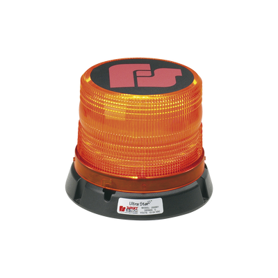 Burbuja de emergencia en color ámbar, montaje magnético, incluye adaptador para encendedor vehicular.