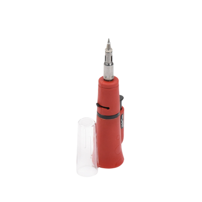 Mini Cautin WELLER ML-500MP de Gas Butano, 370-480 °C, 30 min. de Uso Continuo a Descarga Media.