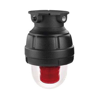 Luz de advertencia LED a prueba de explosiones Homologado UL y cUL para Clase I, División 1, Grupo C y D; Clase I, División 2, Grupos A y B; Clase II, División 1, Grupos E, F y G; Clase III, color Rojo 24 VCD Luz de advertencia LED a prueba de explosiones Homologado UL y cUL para Clase I, División 1, Grupo C y D; Clase I, División 2, Grupos A y B; Clase II, División 1, Grupos E, F y G; Clase III, color Rojo 24 VCD