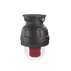 Luz de advertencia LED a prueba de explosion UL y cUL para Clase I, División 1, Grupo C y D; Clase I, División 2, Grupos A y B; Clase II, División 1, Grupos E, F y G; Clase III, color Rojo a 24 VCD