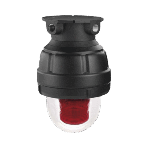 Luz LED, a prueba de explosiones, UL y cUL para Clase I, División 1, Grupo C y D; Clase I, División 2, Grupos A y B; Clase II, División 1, Grupos E, F y G; Clase III, 120-240 VCA, color Rojo