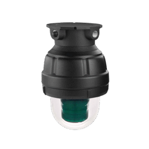 Luz estroboscópica a prueba de explosiones UL y cUL para Clase I, División 1, Grupo C y D; Clase I, División 2, Grupos A y B; Clase II, División 1, Grupos E, F y G; Clase III , 24 Vcd, color Verde, montaje no incluido