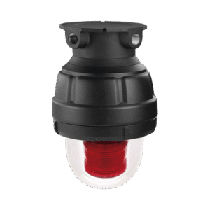 Luz estroboscopica a prueba de explosiones ideal para ubicaciones peligrosas, 120Vca, rojo, montaje no incluido