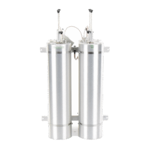 Duplexer Pasa Banda-Rechazo de Banda, 144-174 MHz, 4 Cavidades de 6.625" Diámetro, 500 KHz, 400 Watt, BNC Hembras.