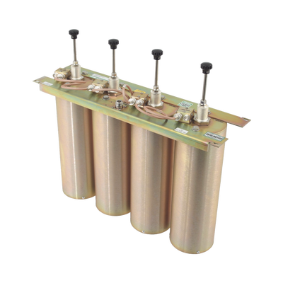 Duplexer Pasa Banda-Rechazo de Banda, 380-420 MHz, 4Cav.(4"Dia.) 3 MHz, 250 Watt, BNC Hembras.