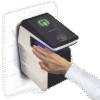 Lector de huella MorphoWave Compact / lector Prox/iClasss/Mifare/Desfire card reader.