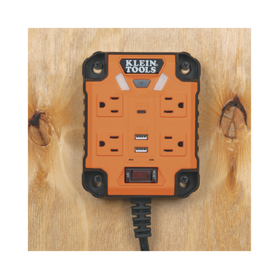 Multicontacto Powerbox 1, con 4 Salidas 120 Vca, 2 USB-A / 1 USB-C, Luces LED Integradas y Soporte Magnético Multicontacto Powerbox 1, con 4 Salidas 120 Vca, 2 USB-A / 1 USB-C, Luces LED Integradas y Soporte Magnético