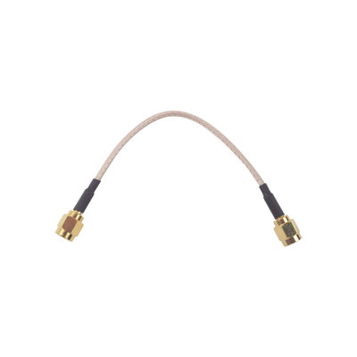 Jumper de 14.5 cms (RG-316) n conectores para equipos ROCKET cos SMA macho inversos.