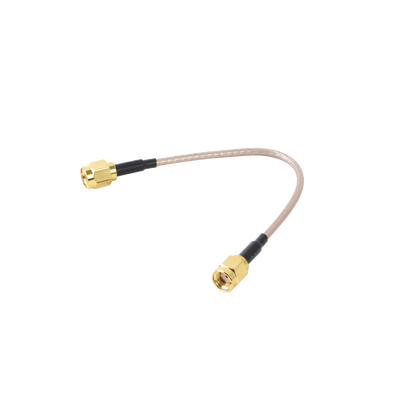 Jumper de 14.5 cms (RG-316) n conectores para equipos ROCKET cos SMA macho inversos.