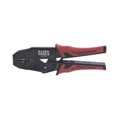 Pinza Ponchadora para Terminales con Aislamiento en Cable de Cobre Sólido y Trenzado de 10-22 AWG.