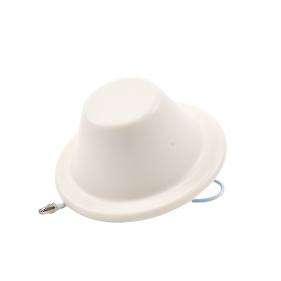 Antena Tipo Domo| 698-960/1710-2700 MHz, 2/4 dB | 75 Ohm, con conector F Hembra. Antena Tipo Domo| 698-960/1710-2700 MHz, 2/4 dB | 75 Ohm, con conector F Hembra.