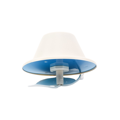 Antena Tipo Domo| 698-960/1710-2700 MHz, 2/4 dB | 75 Ohm, con conector F Hembra. Antena Tipo Domo| 698-960/1710-2700 MHz, 2/4 dB | 75 Ohm, con conector F Hembra.