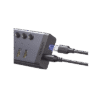 HUB de 7 Puertos USB 3.0 / 4 puertos de Carga Inteligente / Interruptor Individual / Indicadores LED / USB 3.0 a 5Gbps / 1 USB-C Hembra (solo datos) / Incluye Adaptador de Corriente 12V 2A / 7 en 1