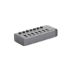 HUB de 7 Puertos USB 3.0 / 4 puertos de Carga Inteligente / Interruptor Individual / Indicadores LED / USB 3.0 a 5Gbps / 1 USB-C Hembra (solo datos) / Incluye Adaptador de Corriente 12V 2A / 7 en 1