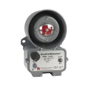 AudioMaster® Intercomunicador bidireccional para ubicaciones peligrosasListado por UL y cUL para Clase I, División 2, Grupo A, B, C y D; Clase II, División 2, Grupos F y G; Clase III