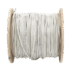 Bobina de 152 Metros de Cable / 2 x 16 AWG / BLINDADO / PLENUM / Color Blanco / Para Aplicaciones de Audio, Seguridad y Control