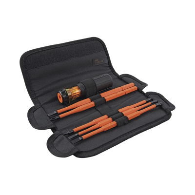 Juego de Desarmadores Intercambiables con Aislamiento 8 en 1. Juego de Desarmadores Intercambiables con Aislamiento 8 en 1.