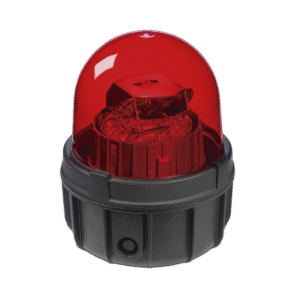 LED de advertencia giratorias Commander®, Tipo 4X, carcasa IP66 Listado por UL y cUL , 120 VCA, color rojo, Para Ubicaciones y Ambientes Peligrosos