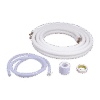 Kit de tubería / 1 / 4" y 5 / 8 " / Capacidad para minisplit AUFIT / 2 Toneladas / Cinta aislante / Accesorios / Longitud de 4 metros