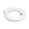 Kit de tubería / 1 / 4" y 5 / 8 " / Capacidad para minisplit AUFIT / 2 Toneladas / Cinta aislante / Accesorios / Longitud de 4 metros