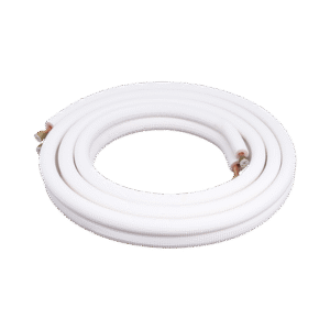 Kit de tubería / 1 / 4" y 5 / 8 " / Capacidad para minisplit AUFIT / 2 Toneladas / Cinta aislante / Accesorios / Longitud de 4 metros Kit de tubería / 1 / 4" y 5 / 8 " / Capacidad para minisplit AUFIT / 2 Toneladas / Cinta aislante / Accesorios / Longitud de 4 metros