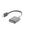 Adaptador HDMI a VGA / Resolución 1080P / Audio 3.5mm / Con Puerto Micro USB para Alimentación / Plug & Play / No Requiere Controlador / ABS / Flexible y Duradero