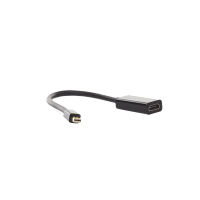 Convertidor Mini Display Port a HDMI / 4K@30Hz / Thunderbolt / Blindaje interno múltiple / Carcasa ABS / Longitud de 25 cm Convertidor Mini Display Port a HDMI / 4K@30Hz / Thunderbolt / Blindaje interno múltiple / Carcasa ABS / Longitud de 25 cm