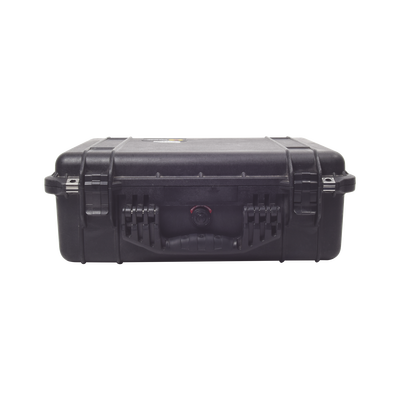 Maleta PELICAN 1520, negra uso rudo rellena de espuma, interior 459 X 327 X 171 mm.