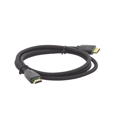 Cable HDMI 2.0 de Nylon Trenzado / 1.5 m / 4K@60Hz / HDR / 3D / HEC (Canal Ethernet HDMI) / ARC (Canal de Retorno de Audio / Color Profundo de 48 bits / Audio de 32 canales / HDCP 2.2 /Audio DTS: X / 18 Gbps / Blindaje de 4 capas
