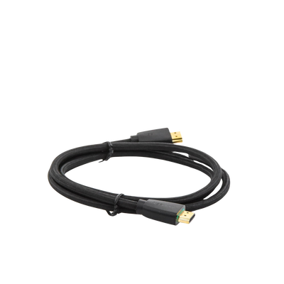Cable HDMI 2.0 de Nylon Trenzado / 1.5 m / 4K@60Hz / HDR / 3D / HEC (Canal Ethernet HDMI) / ARC (Canal de Retorno de Audio / Color Profundo de 48 bits / Audio de 32 canales / HDCP 2.2 /Audio DTS: X / 18 Gbps / Blindaje de 4 capas