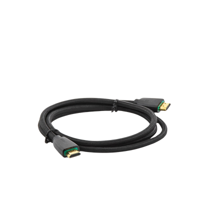 Cable HDMI 2.0 de Nylon Trenzado / 1.5 m / 4K@60Hz / HDR / 3D / HEC (Canal Ethernet HDMI) / ARC (Canal de Retorno de Audio / Color Profundo de 48 bits / Audio de 32 canales / HDCP 2.2 /Audio DTS: X / 18 Gbps / Blindaje de 4 capas
